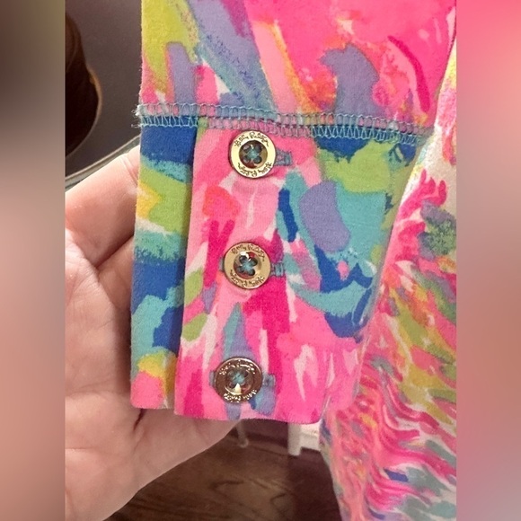 LILLY PULITZER SOPHIE DRESS IN MULTI PALM BEACH CORAL - EUC - Picture 9 of 12